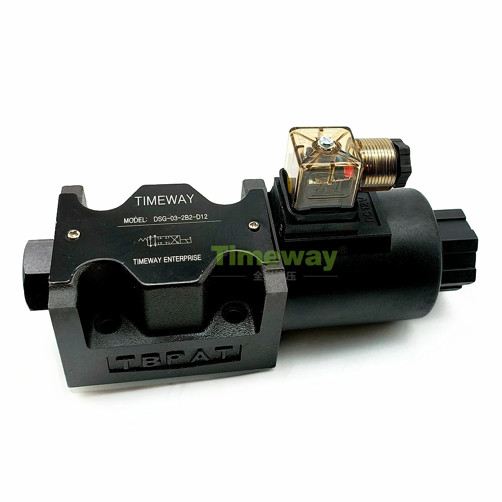 DSG Hydraulic Solenoid Operated Valve DSG-03-2B2 Directional Valve DSG-03-2B2-D12 Control Valve