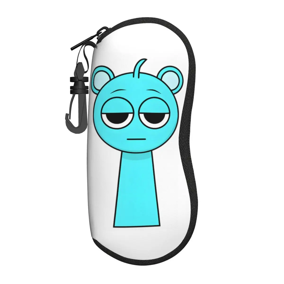 Custom Incredibox Sprunkis Shell Glasses Case Unisex Fashion Eyeglasses Case Sunglasses Protector Box