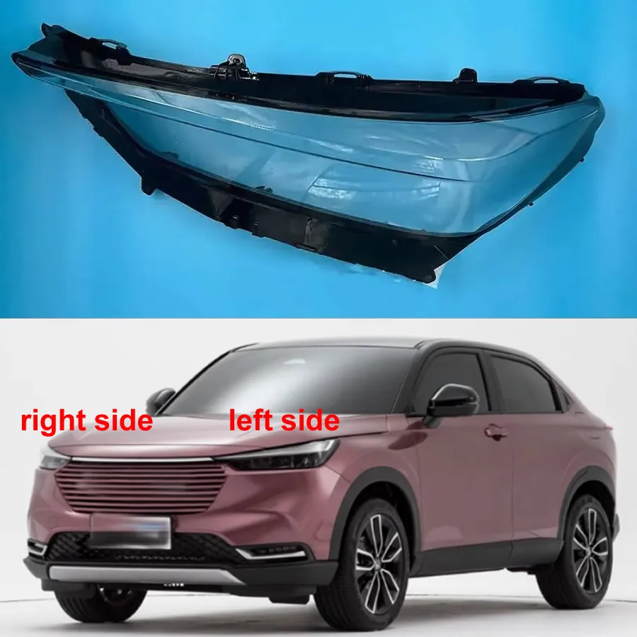 

For Honda Vezel 2023 Car Headlamp Housing Transparent Mask Cover Headlight Shell Plexiglass Replace Original Lens
