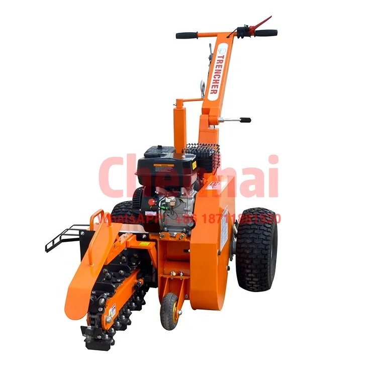 7hp Loncin/Ducar/B&S/Honda petrol engine blade trencher for farm