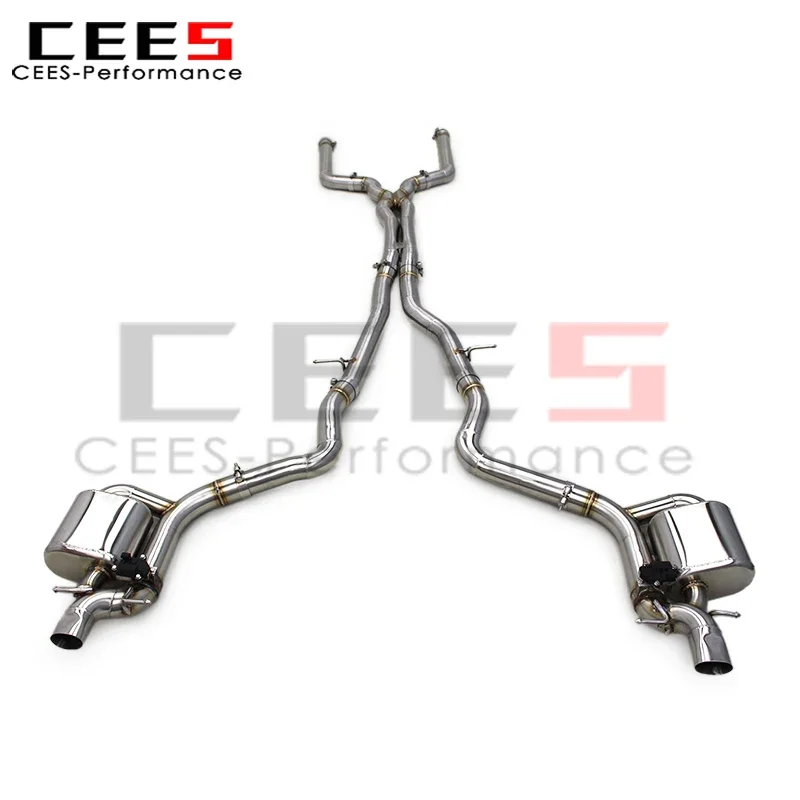 

CEES Catback Exhaust Muffler for Mercedes-Benz E63/E63S AMG W213 4.0TT 2016-2023 Stainless Steel Valvetronic Exhaust System