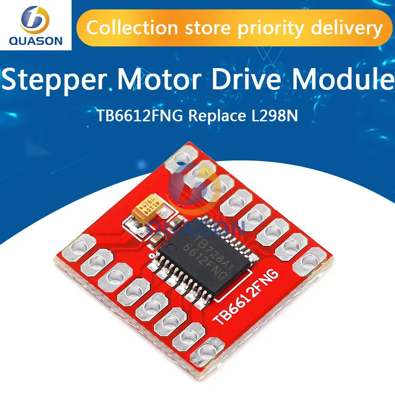 Dual DC Stepper Motor Drive Controller Board Module TB6612 TB6612FNG Replace L298N