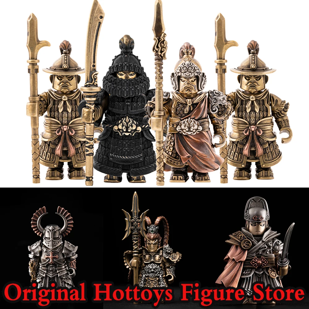 

1/18 Scale Male Soldier Large Player Series All Copper Army Desktop Decoration Full Set About 5cm Action Figure Model Toys