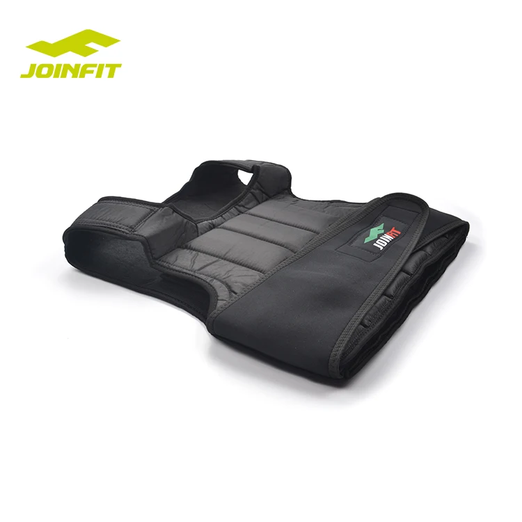 Treinamento funcional feito sob encomenda do colete ponderado ajustável do Gym 400g 830g