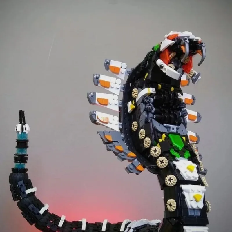 

1598pcs MOC Horizon DIY Motorized Serpent Building Kit – Interactive STEM Project, Innovative Birthday Building blocks Gift