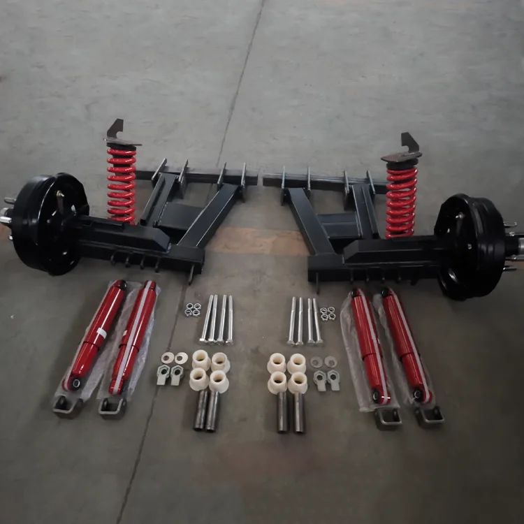 

Eden 12 Inch Independent Suspension Kit For RV Trailers Car & Caravan With 8*6.5'' Bolts Hubs Shock Absorber Type
