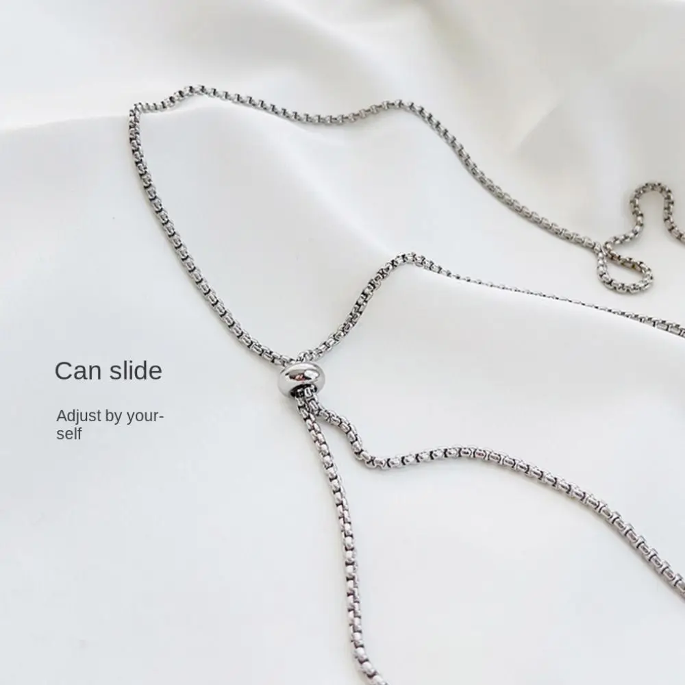 

Stainless Steel Anti-lost Earphone Chain Protection Chain Holder Clips Bluetooth Earphone Holders Universal Ear Hanging