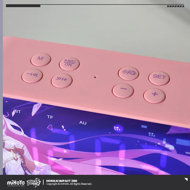 Elysia alarm clock MiHoYo Honkai Impact 3 Herrscher Sentience&Elysia Herrscher of Human：Ego Bluetooth Speaker Alarm Clock Gift
