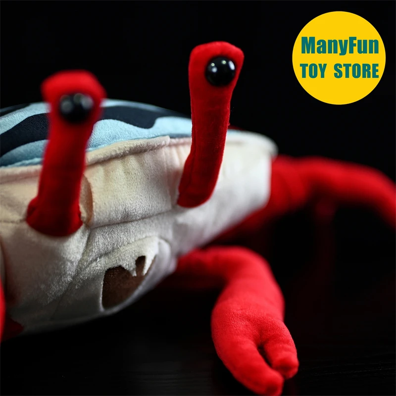 Pluszak Krewetka Skrzypiąca, Realistyczna Maskotka Uca Perplexa, Realistyczna Wypchana Krewetka Skrzypiąca, Symulacja Lalki, Zabawka Prezent