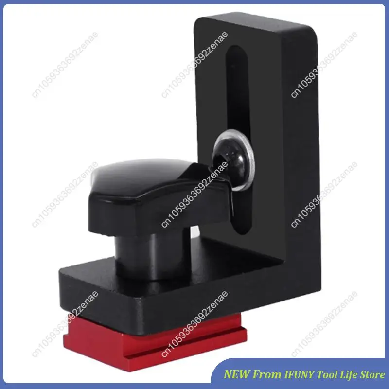 

Новый алюминиевый соединитель для Т-образных направляющих и направляющих для распиловки под углом, фиксатор для деревообрабатывающего инструмента, ограничитель для рельсовых систем