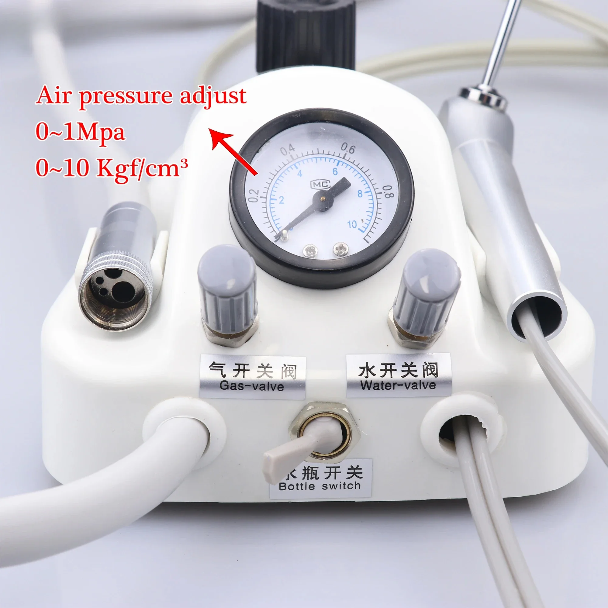 

Mini Portable Turbine Unit Plasticl 4-Holes or 2-Holes 3 Way Lab Equipment Tools