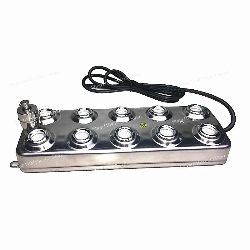 

DC 48V Industrial 10 Head Ultrasonic Mist Maker Fogger Air Humidifier For Fountain Pond Atomizer Greenhouse Hydroponics