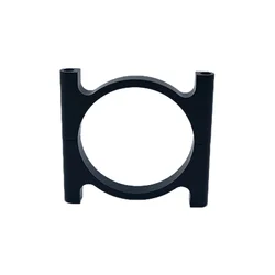 7075 Aluminum Lightweight Pipe Clamps, Multi-axis Drone Round Pipe Connection Clamps, 50mm CNC Machined Pipe Clamps