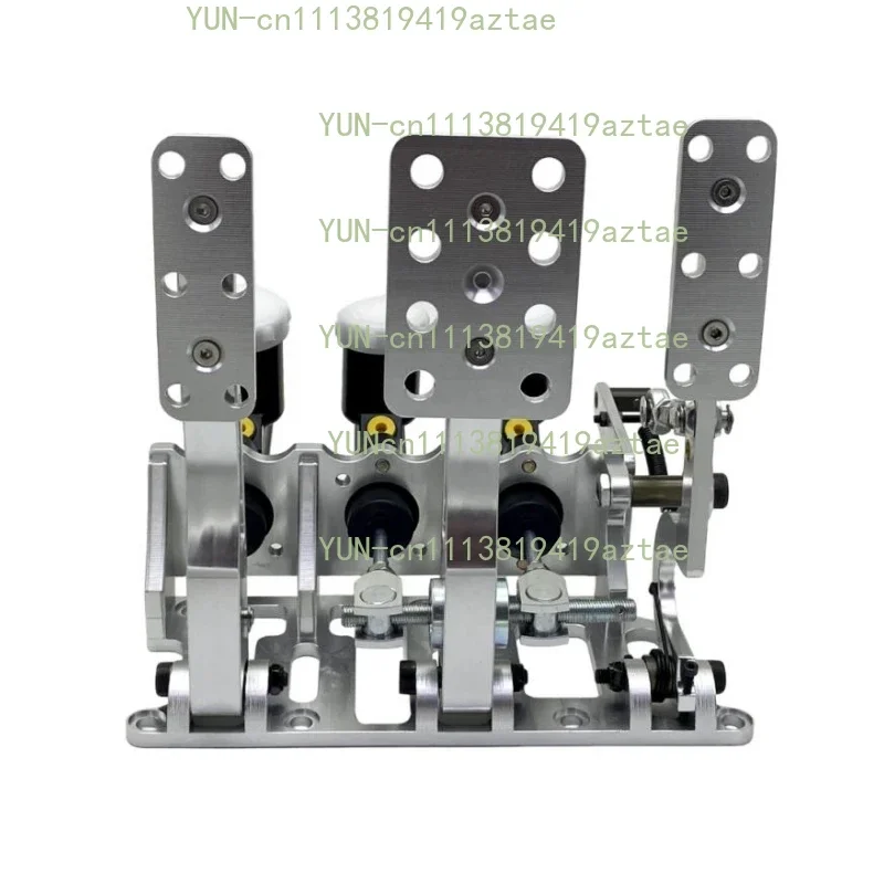 High Performance Racing Floor Mounted Billet Aluminum Pedal Brake Hydraulic Accelerator Throttle Box