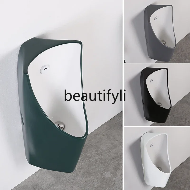 B178 Household men's urinal Personalized ceramic induction urinal Wall-mounted urinal