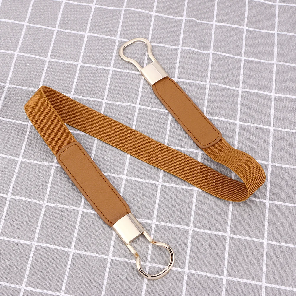 

2Pcs Women Dress Elastic Waist Belt Stretchy Slim Waistband Adjustable Fit for Casual Formal Dresses Fashion Belts for Women