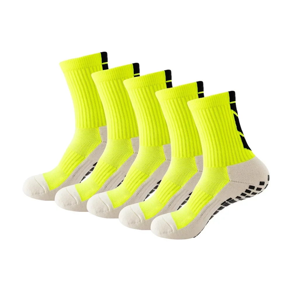 Calcetines de baloncesto profesionales para hombre y mujer, medias deportivas con amortiguación, para ciclismo, correr, senderismo y tenis, de algodón, EU 39-45, 5 pares