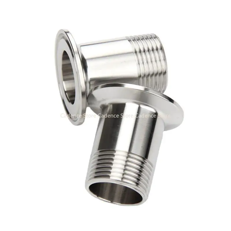 

Переходник для труб из нержавеющей стали 304 с наружной резьбой, муфта 3/8 дюйма, 1/2 дюйма, 3/4 дюйма, 1 дюйма, BSP, 1,5 дюйма, 2 дюйма, тройной зажим, наконечник, бытовой, 50,5 мм