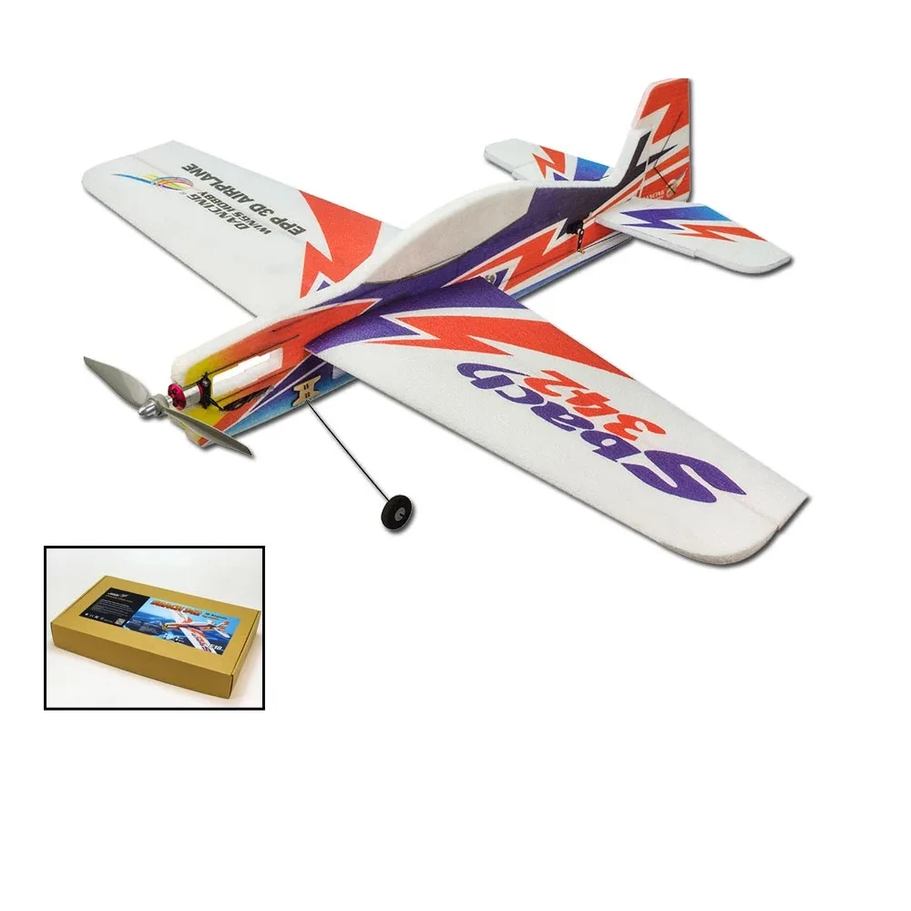 1000mm Wingspan EPP 2216 RC Airplane Model SBACH342 Remote Control RC Airplane DIY Flying Model E1801 Toys for Kids children