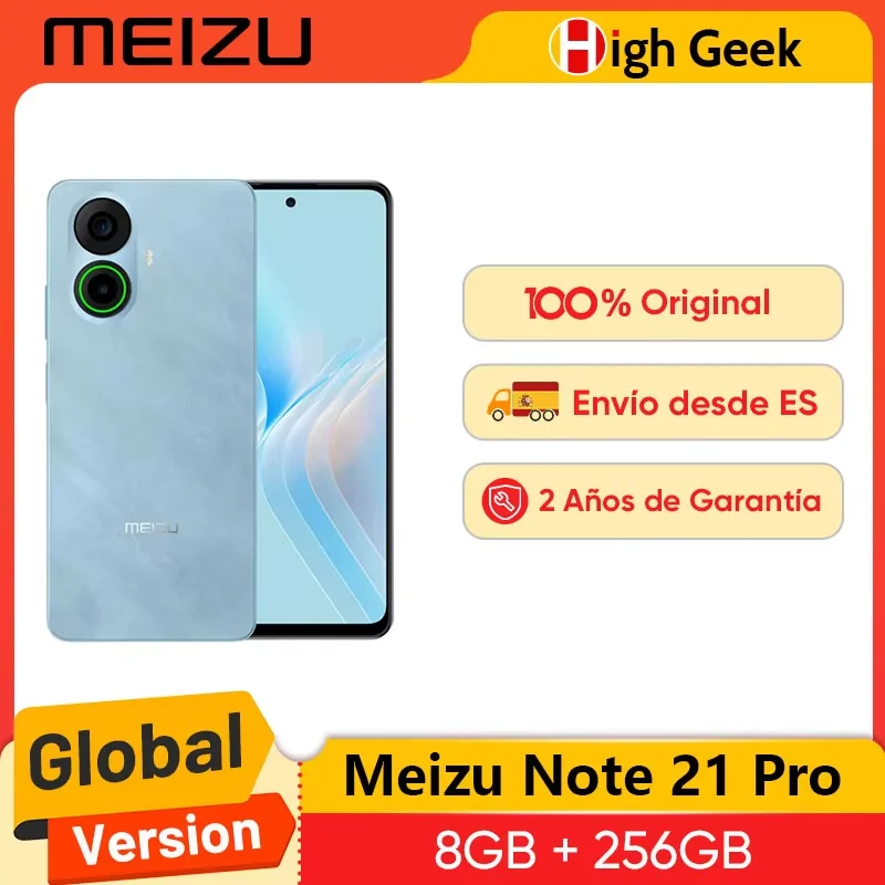 Global Version Meizu Note 21 Pro Smartphone 64MP Main Rear Camera 5000mAh Battery 6.78