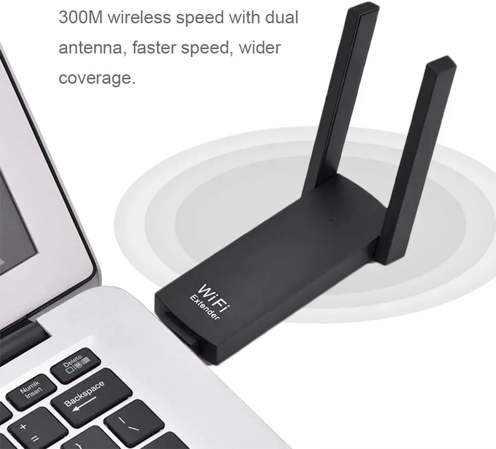 PIXLINK UE02 pemanjang sinyal Wifi, Router nirkabel penguat penguat sinyal Wifi 300M cocok untuk drone