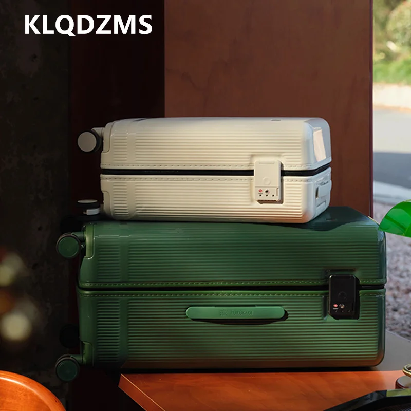 

KLQDZMS Rolling Luggage Large-capacity Trolley Case 26"28Inch ABS Boarding Box Cart Type Travel Bag 20"22"24"Cabin Suitcase