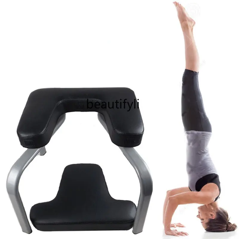 Yoga Inverted Stool Multifunctional Small Inversion Table Fitness Equipment Auxiliary Fitness Home Inverted Chair