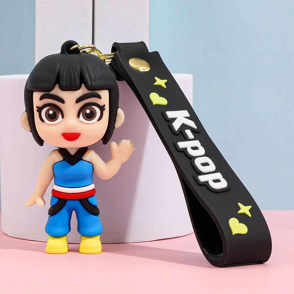 พวงกุญแจแฟชั่นจากอนิเมะเรื่อง “สาวน้อยแม่มด” - ฟิกเกอร์เรซิ่น - พวงกุญแจพีวีซี - กล่องบรรจุภัณฑ์ - พวงกุญแจ