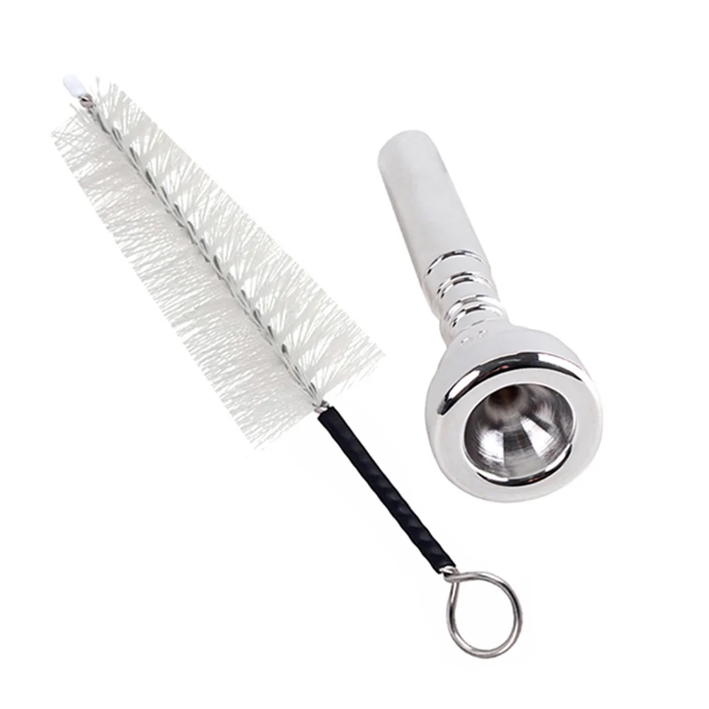 

Metal With Cleaning Shape Brush C507A Horn Trumpet Accessory Instrument Care Cleaning Brush Set