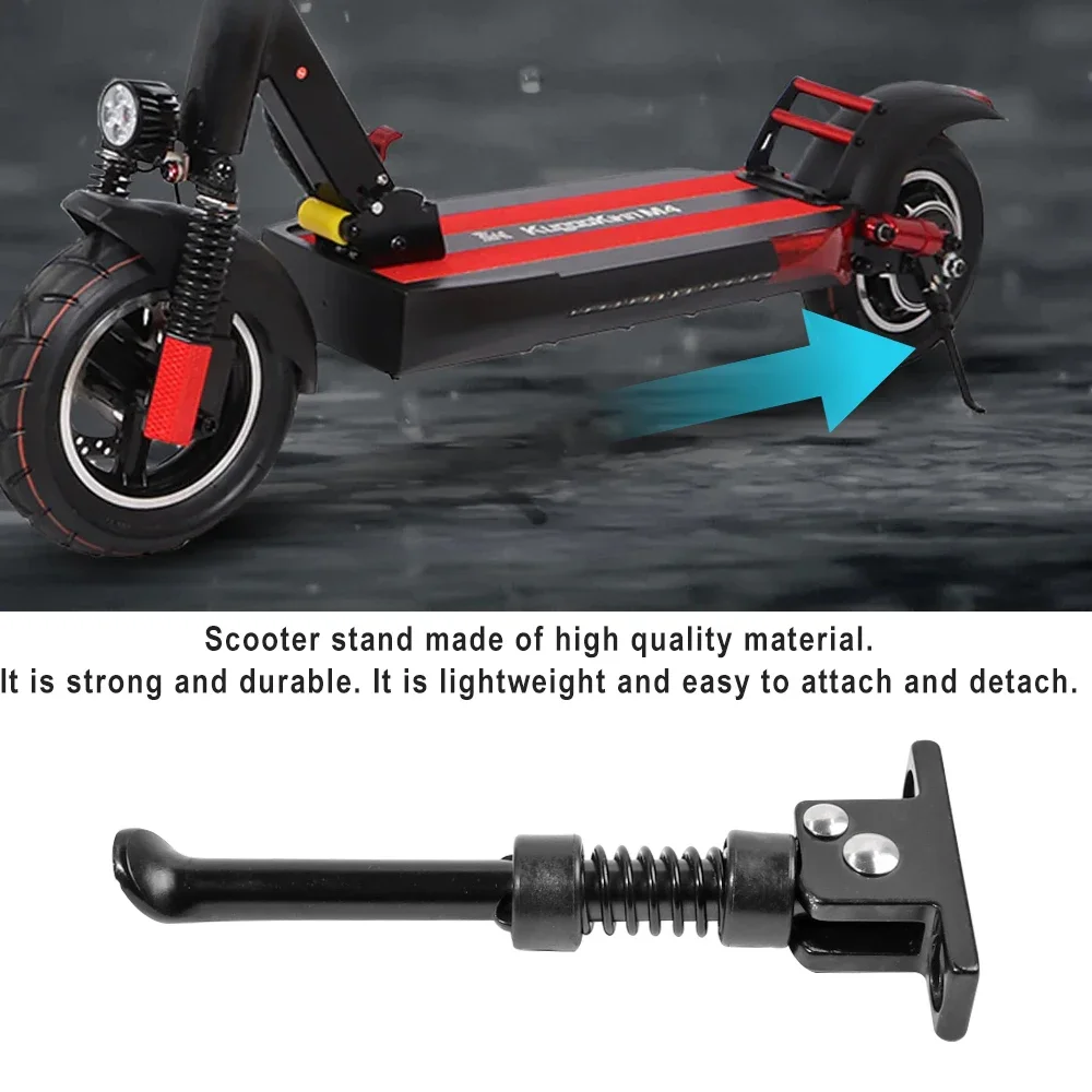 Support en alliage d'aluminium pour Scooter électrique Kugoo M4, pied latéral, cadre de stationnement de 10 pouces, Support pour Scooter électrique, expédition rapide