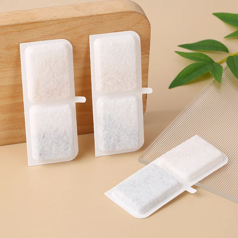 300pcs Cat Fountain Activated Carbon Water Dispenser Replacement Filters Pet Drinking Water Cleaner Suitable for Cat Fountains