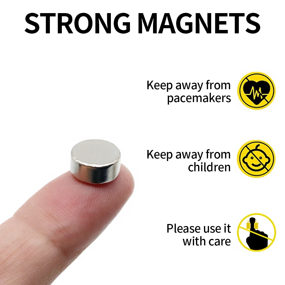 2/5/10 Pcs 10x5 Neodymium Magnet 10mm X 5mm N35 NdFeB Round Super Powerful Strong Permanent Magnetic Imanes Disc 10*5 image 4