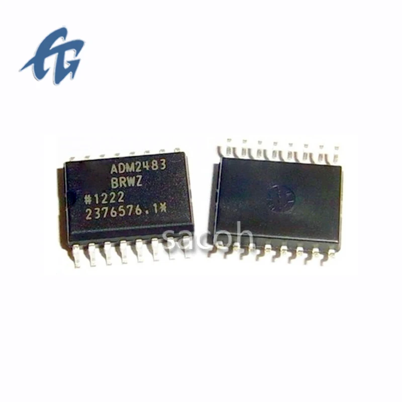 New Original 5Pcs ADM2483BRWZ SOIC-16 Half Duplex Isolated RS-485 Transceiver Chip IC Integrated Circuit Good Quality