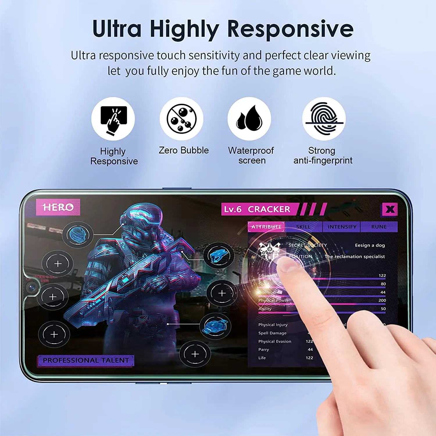 2/4Pcs Tempered For Samsung Galaxy Jump 2 5G Screen Protector Glass image 6