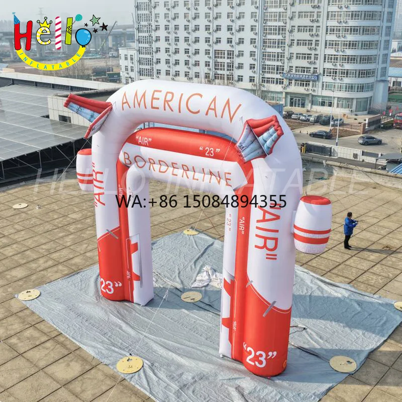 Custom Giant Inflatable Space Archway Advertising Inflatable Party Entrance Arch Inflatable Archway for Events