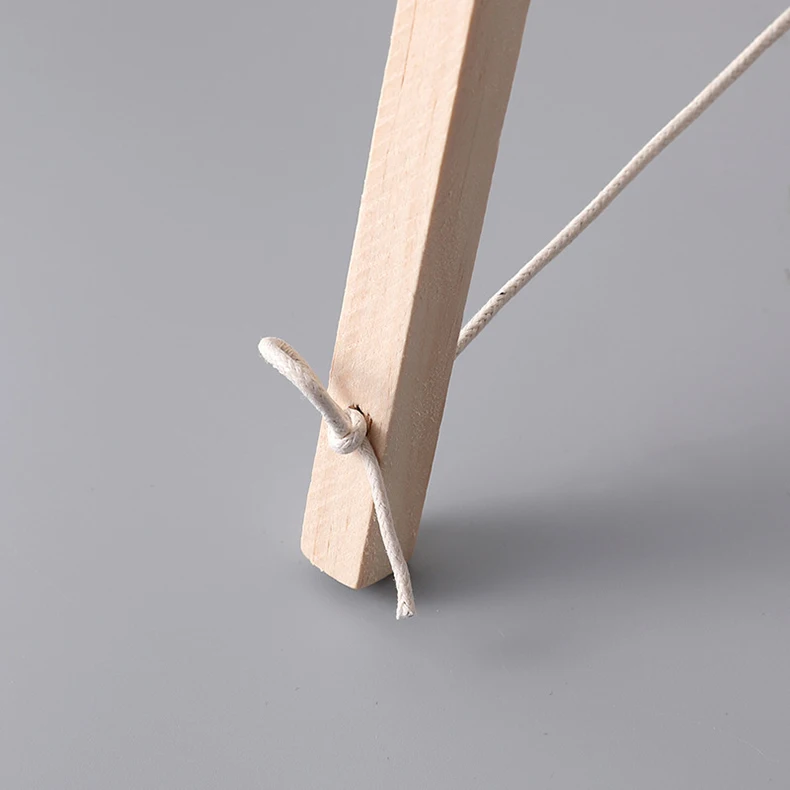 5 Stück Mini-Holzständer für Handyhalter, klappbare Tischhalterung, Dreieckshalterung, Zeichenbrett, Kunstbedarf – Detail 11