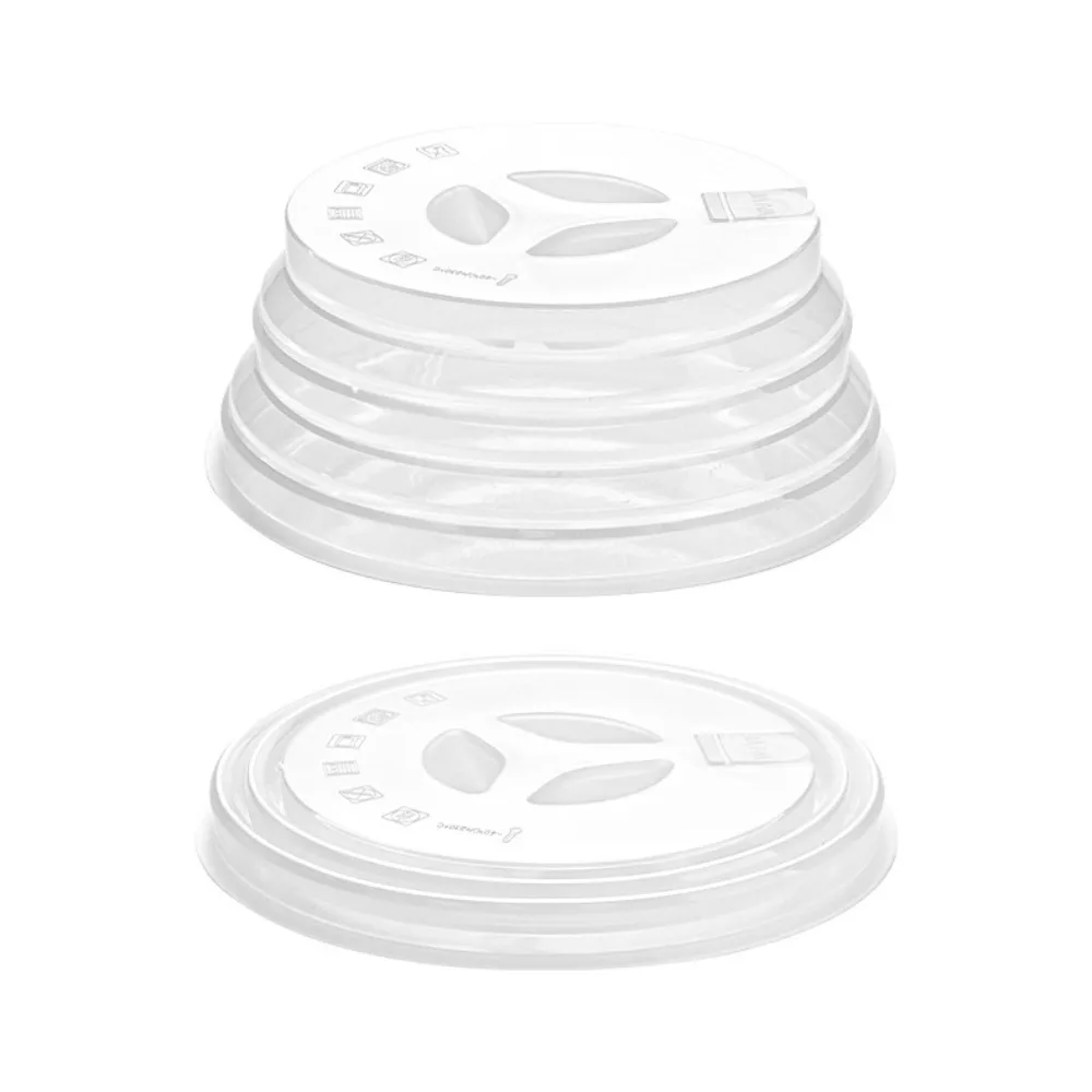 

Foldable Microwave Splatter Cover Silicone Anti-Splatter Cooking Splash Guard Prevent Odor Transfer High Temperature Resistant
