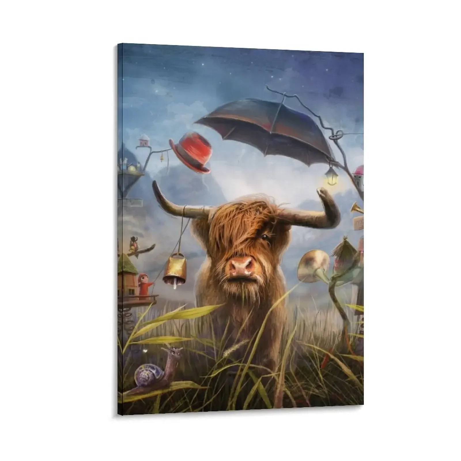 

The Great Guardian Canvas Painting wall decoration anime poster paintings wall decor anime decoration