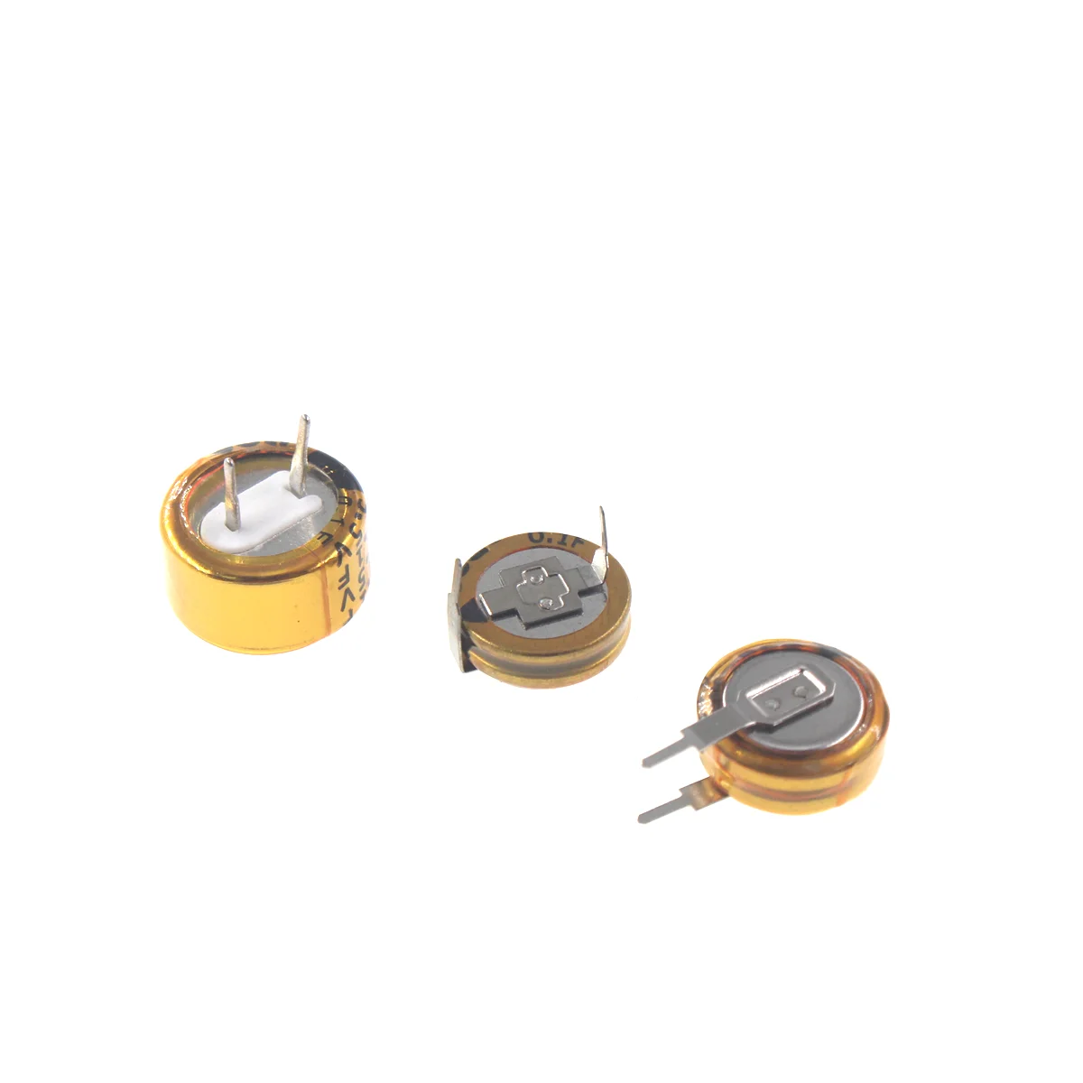 2PCS 5.5V Super capacitor 0.1F 0.22F 0.33F 0.47F 1F 1.5F 4.0F V-type C-type H-type Button Farad capacitor