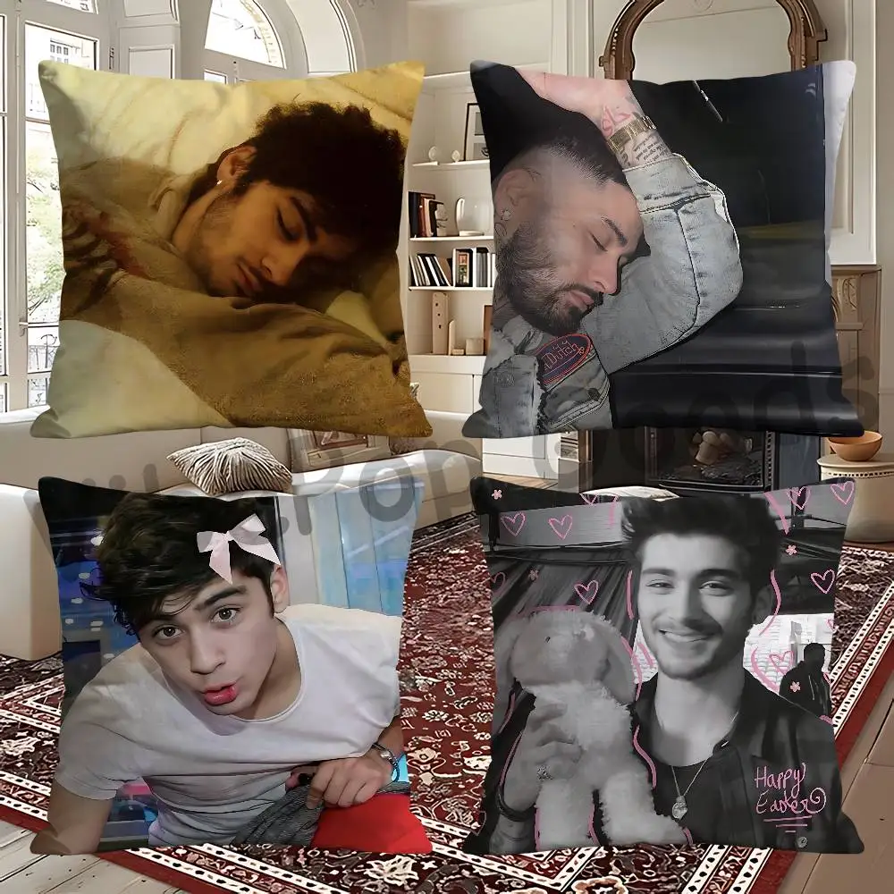 Z-Zayn M-Malik 30x30 60x60 40x40 45x45 50x50 cm Pillow Case Holiday Print Cushion Cover Home Textile