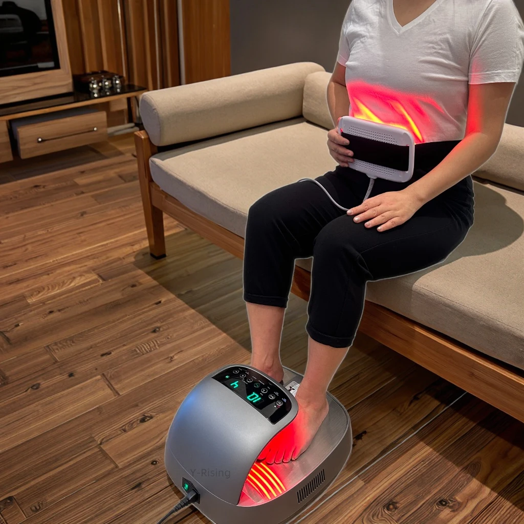 

2025 New Terahertz Wave Therapy Design Configure Remote Control Pedicure Foot Massage Heated Foot Warmer for Healthcare