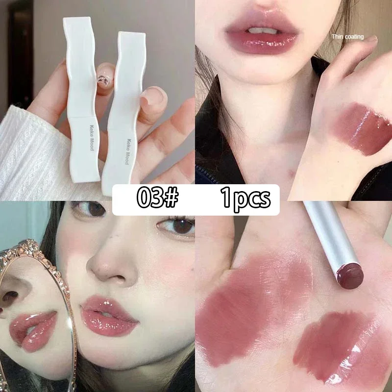 

Heallor Bubble Lip Gloss Mirror Water Liquid Lipstick Moisturizing Lipgloss Long Lasting Sexy Lip Tint Makeup Korean Cosmetics