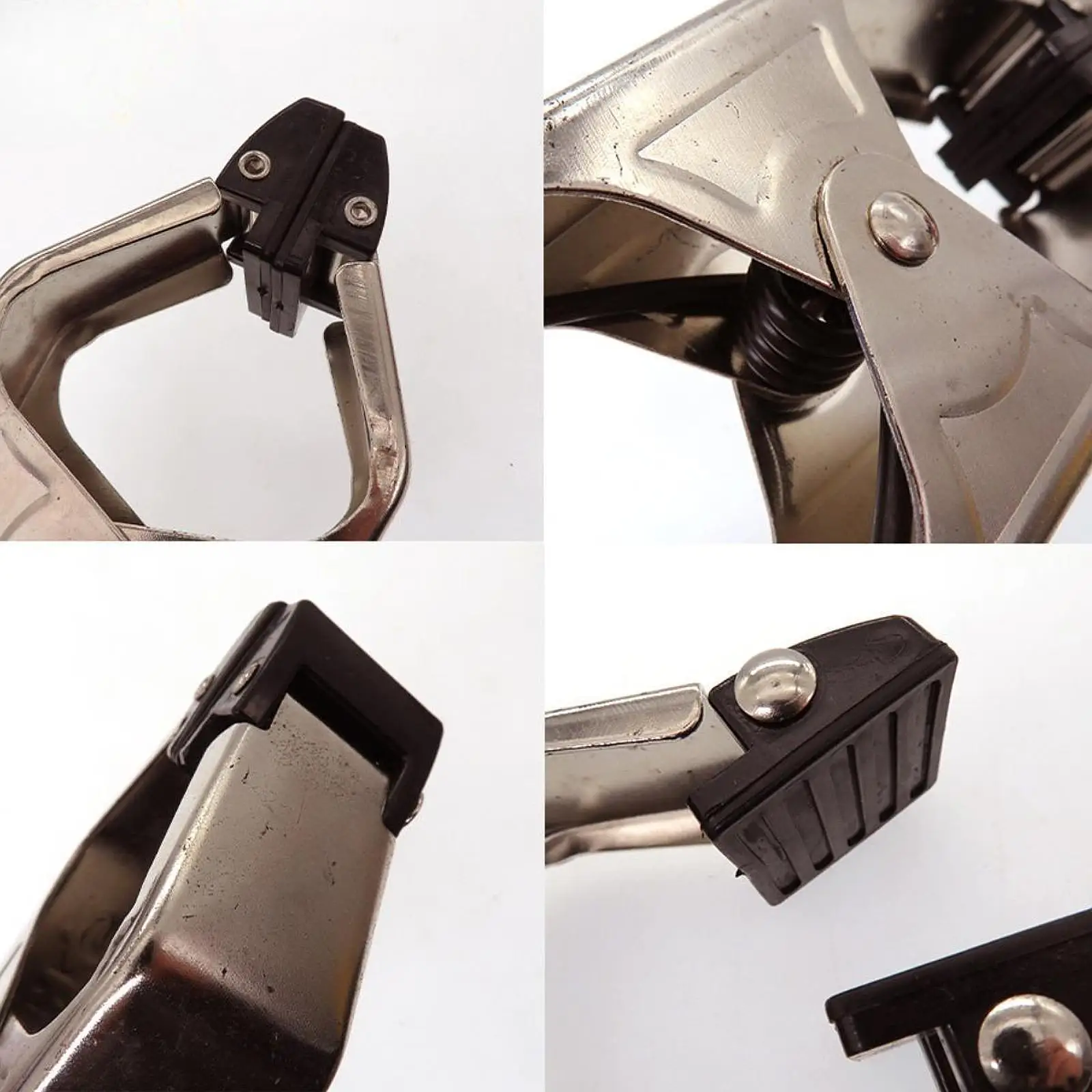 Edelstahl-Klemme, Camping-Zelt-Clip, rutschfest, praktisch, Metall, A-Form