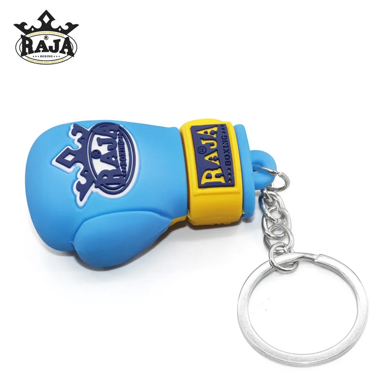 New Boxing Key Chain Bag Mini Cute Creative Decorations for Raja MMA Gifts Souvenir Gift for Boxing Lovers Wholesale Blue Red