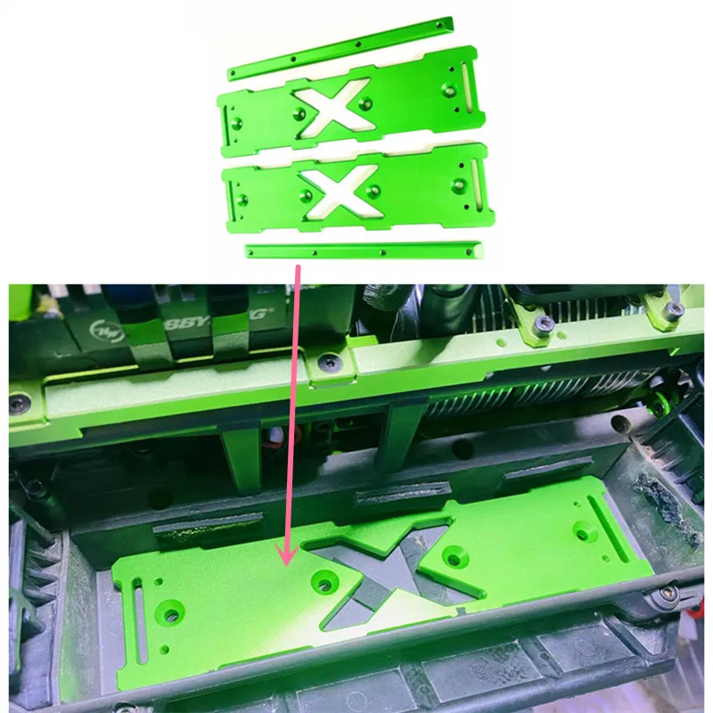 

Metal Battery Compartment Upgrade Accessories For Traxxas X-Maxx XRT RC Car