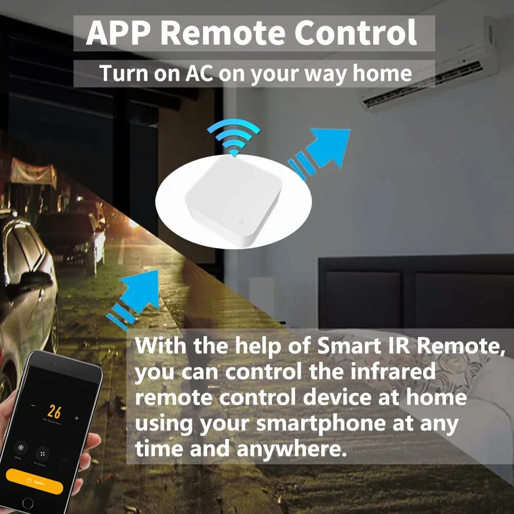 Zigbee Hub con Control remoto IR para Smart Home, puerta de enlace multimodo Tuya, a través de la aplicación Smart Life, funciona con Alexa y Google Home