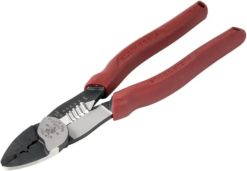 

Professional Wire Cutter, Stripper, and Crimper Tool for 10-22 AWG Stranded Wire and Terminals