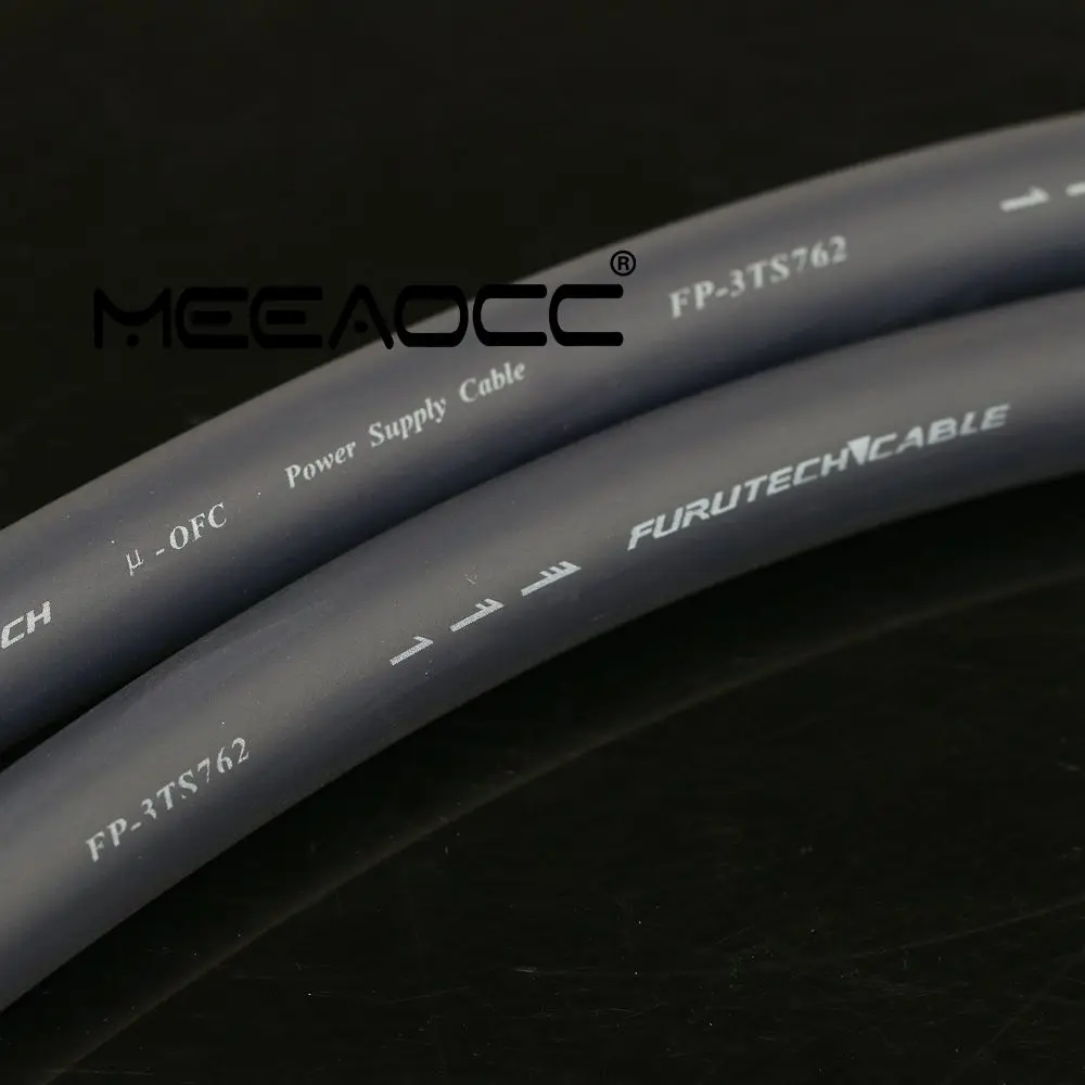 New Hi-fi Furutech FP-3TS762 Purple Shirt Dragon King AC Power cable Super thick 6 square High power audio power cable