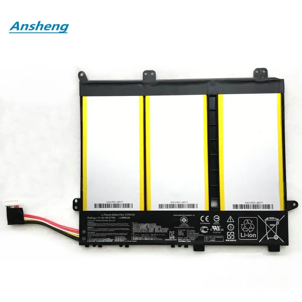 

11.4V 57Wh C31N1431 Battery For Asus EeeBook E403S E403SA E403NA E403N 416N R416S