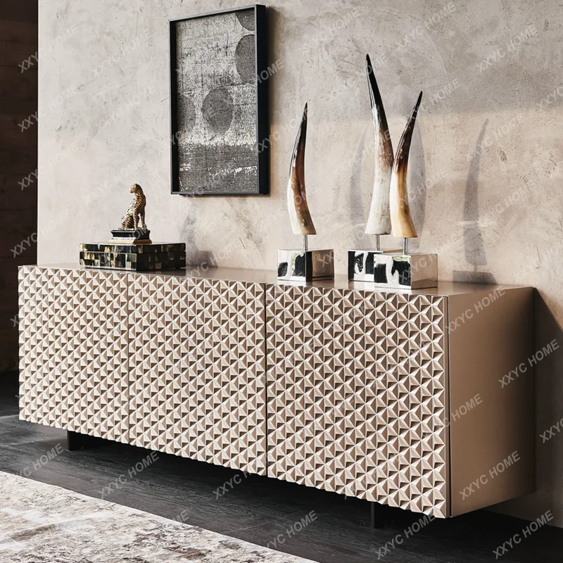 

A Modern Simple Light Luxury Dining Side Storage Cabinet Decorative Cabinet